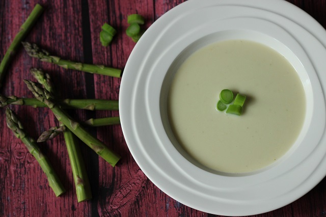 Asparagus Soup | Creamy Asparagus Soup Recipe | Recipe For Creamy Asparagus Soup