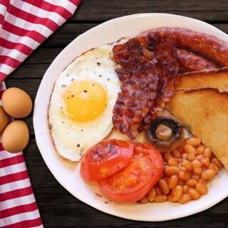 English Breakfast | English Breakfast Recipe | How To Make A Full English Breakfast