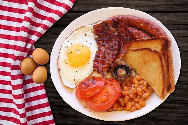 English Breakfast | English Breakfast Recipe | How To Make A Full English Breakfast
