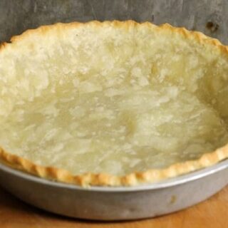 blind baking a pie crust