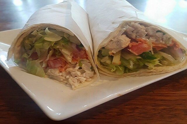 Chicken Salad Wraps Recipe | How To Make Chicken Salad Wraps