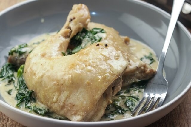 Chicken Florentine. A Quick and Easy Weeknight Dinner Idea