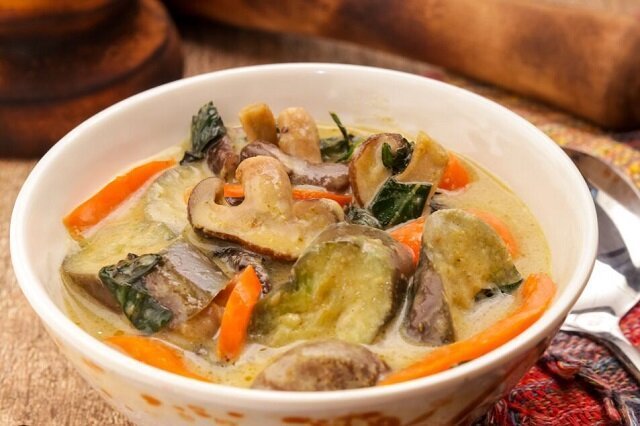 Vegetable Thai Green Curry recipe
