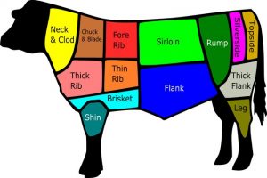 Beef Cuts Australia, Beef Cut Map for Australia, New Zealand