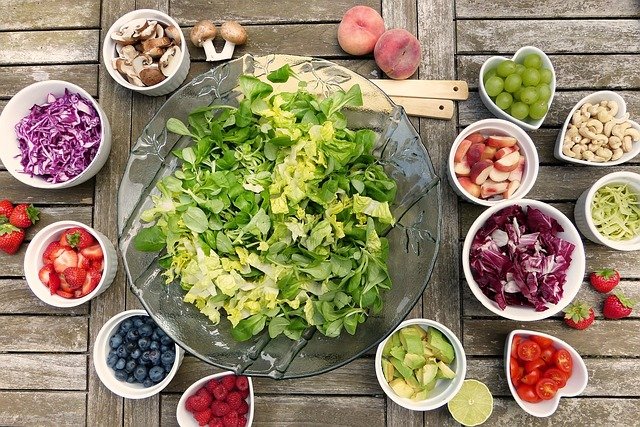 Salads. Types of salad