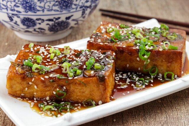 Tofu steak. Tofu steak recipe, tofu steak teriyaki