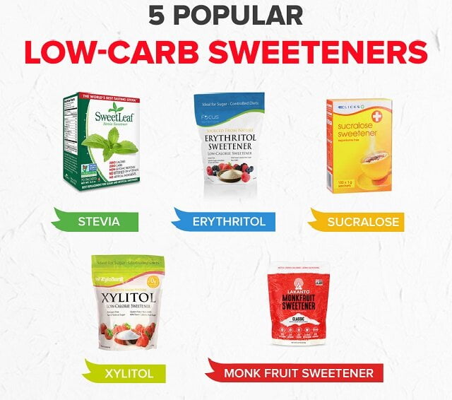 low carb sweeteners