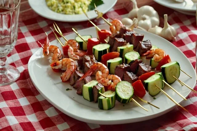 Surf and Turf Skewers