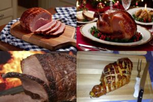 Christmas ham dishes