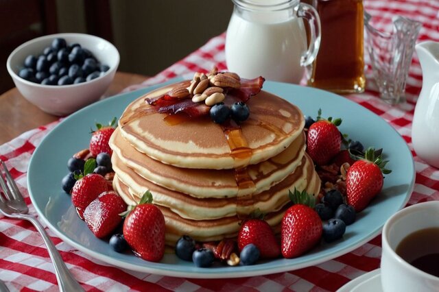 Sweet pancakes