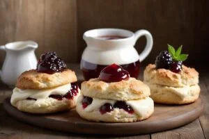 Plated Gluten Free Lemonade Scones