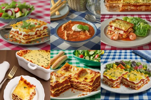 lasagna food dishes