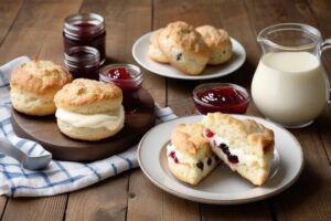 Plated Vegan Lemonade Scones