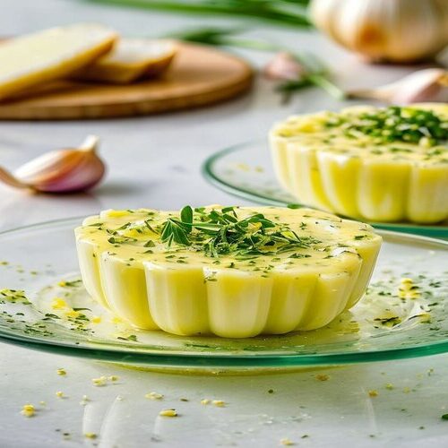 dish of garlic butter